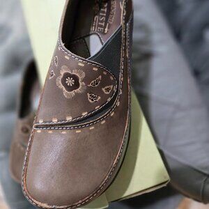 L'Artiste Burbank Clog Gray Size 37 (US 6.5/7)